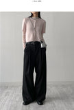 Hira Stripe Wide Slacks