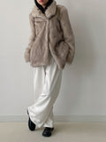 Foxy Half Loose Fit Fur Jacket