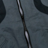 Curve Line Crop Nylon Jacket