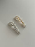 Pearl Tick Tock Big Hairpin