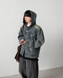 Strawn Hood Denim Jacket