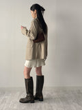 Bonnie Belted Single Loose Fit Jacket