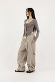 Force side pocket brushed pants