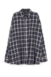 Over Check Vacation Shirt