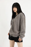 Puppy Poseul Fur Cardigan
