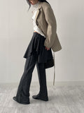 Chief Wrap Ribbed Bootcut Pants