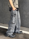 Hype Salt Washed Cargo Denim