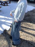 Vintage Stone Blue Denim