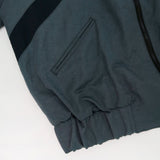 Curve Line Crop Nylon Jacket