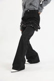 Tiered Layered Unique Jeans