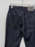 [non-fade] Selvedge Pin Tuck Long Bootcut Denim Pants