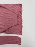 Wave Tencel See-through Polar T-Shirt