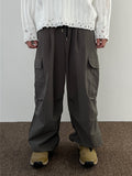 Nylon Cozy Cargo Pants