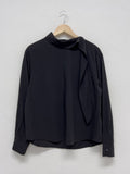 Console Tie Silky Blouse