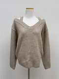 Love Strap Off Shoulder Knit