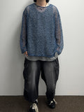 Summer Gradation Mesh Knit