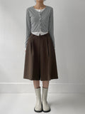 Ria Ribbed Layered T-Shirt