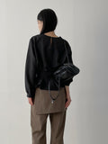 Dia Frill Wrap Blouse