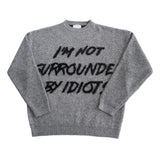 Hairy Wool Over Knit