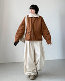 Menis Corduroy Balloon Pants