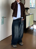 Premium Maxi Wide Washed Denim