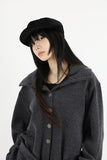 Over classic belted cardigan