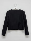 Watts U-Neck Tweed Jacket