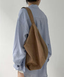 Naise Suede Big Shoulder Bag