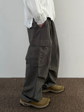Nylon Cozy Cargo Pants