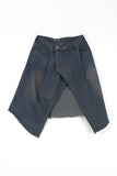 Antique Wrapping Denim Skirt