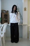 Layered surgical belt long slacks