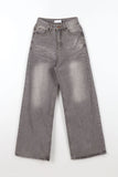 Grayish washed denim jeans