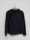 Console Tie Silky Blouse
