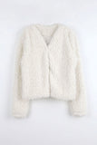 Fluffy Mongle Fur Cardigan
