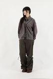 Ruffle overfit cardigan