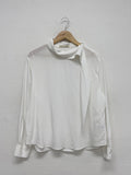 Console Tie Silky Blouse
