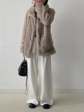 Foxy Half Loose Fit Fur Jacket