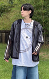 Line hood zip up