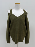 Love Strap Off Shoulder Knit