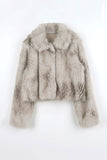 Heidi mix fur jacket