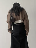Lauren Crop Bolero Knit Cardigan