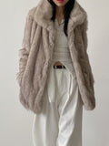 Foxy Half Loose Fit Fur Jacket