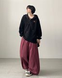 Mori Eyelet Hood Knit