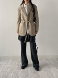 Chief Wrap Ribbed Bootcut Pants