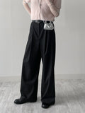 Hira Stripe Wide Slacks