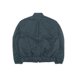 Curve Line Crop Nylon Jacket