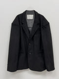 [unisex] Dart Suede Single Overfit Jacket
