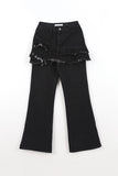 Tiered Layered Unique Jeans