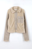 Moody fleece zip-up