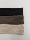 Snap Ribbed Cardigan Knit T-shirt